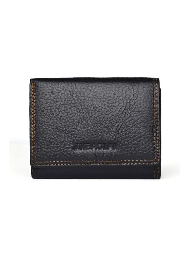 Leather Wallet Black
