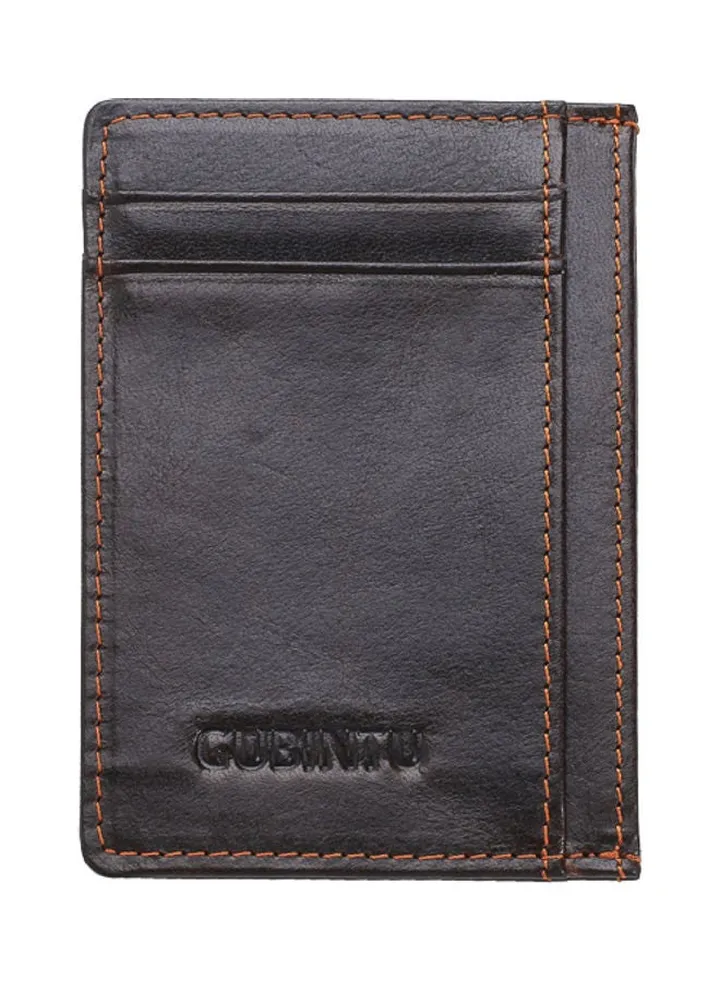 Leather Card Holder Dark Coffe