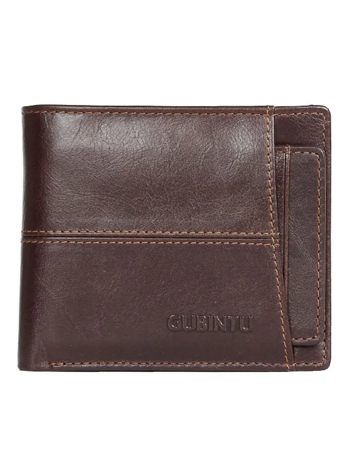 Leather Wallet Brown
