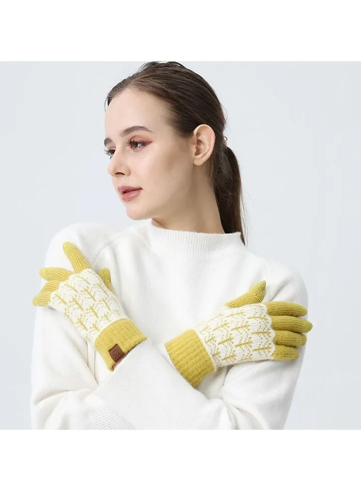Solid Knit Gloves