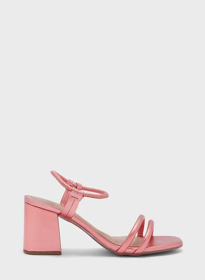 Valeria Ankle Strap High Heel Sandals