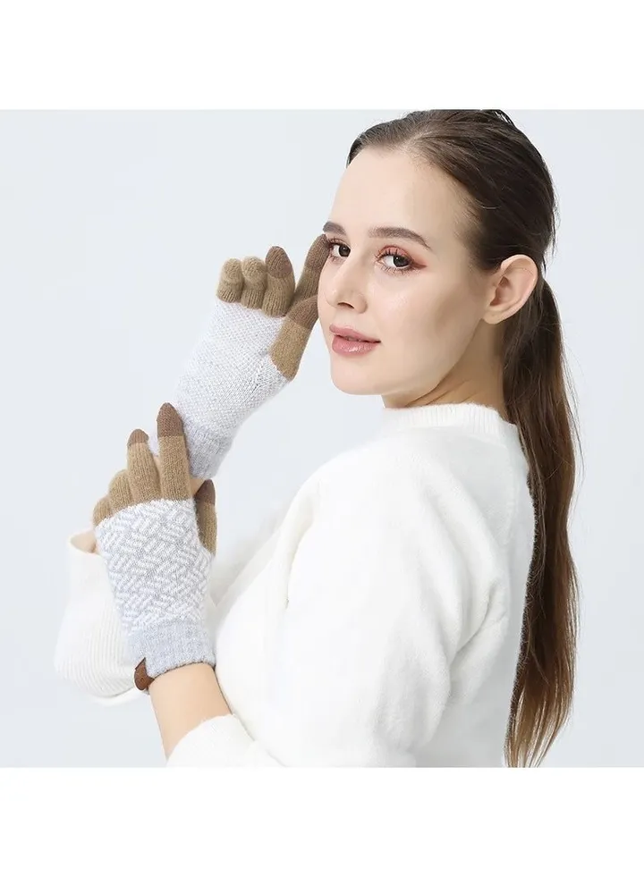 Solid Knit Gloves