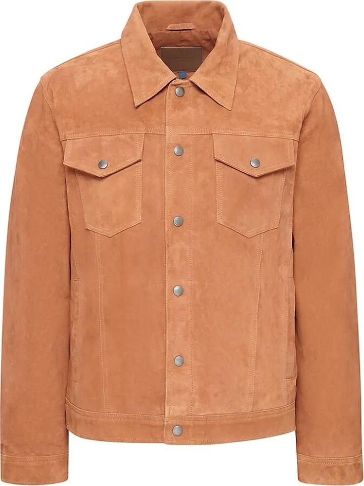 Suede Trucker Jacket