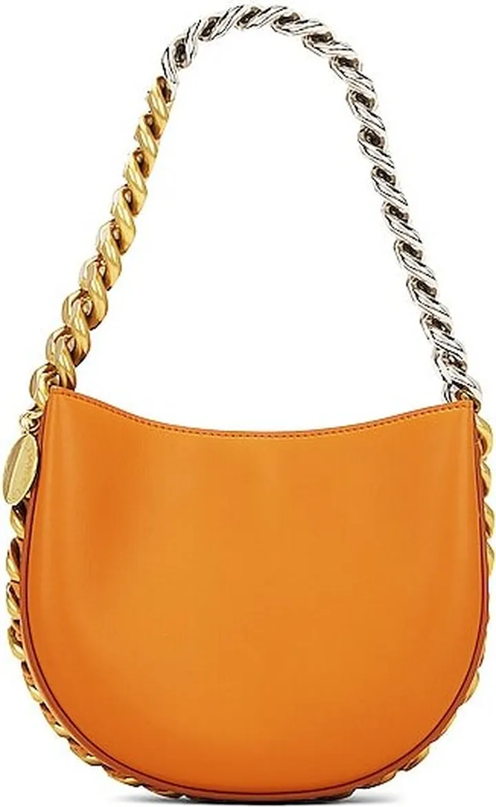 Stella McCartney Small Chain Shoulder Bag in Tan