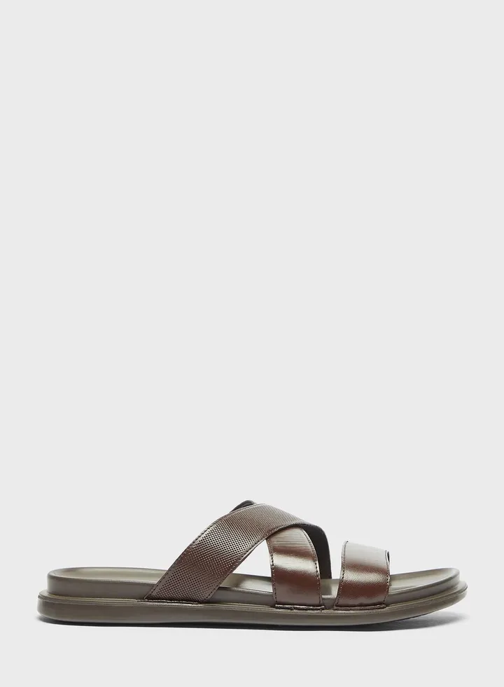 Casual Cross Strap Sandals