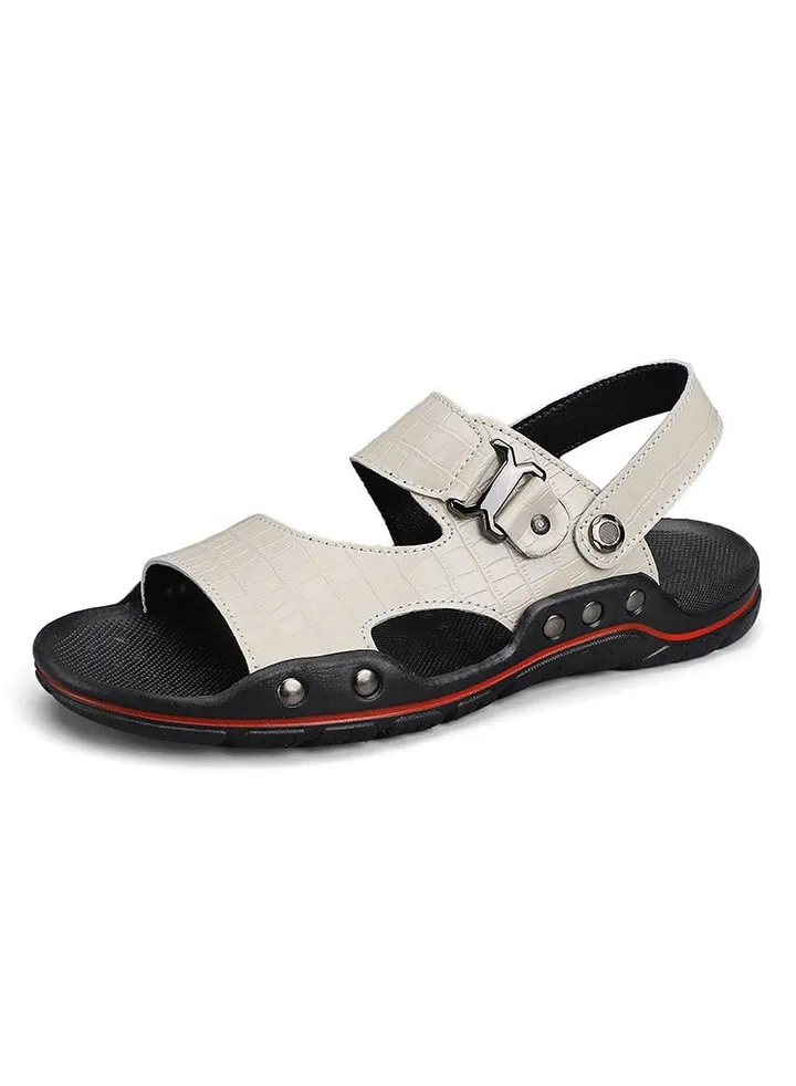 New Flat Bottomed Sstraight Strap Sandals