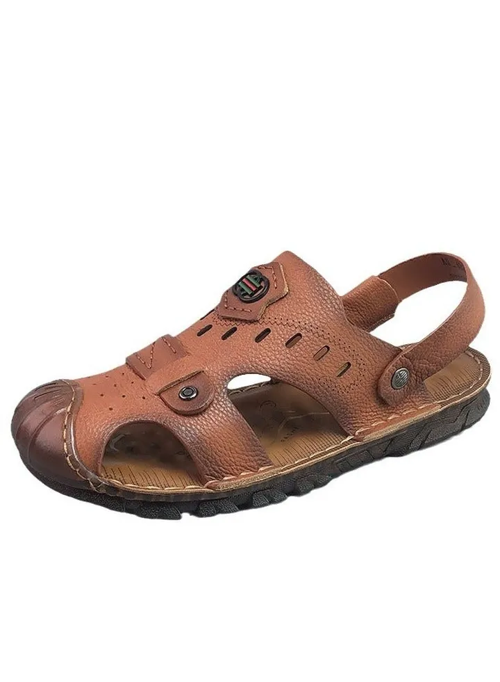 New Leather Soft Sole Sandals