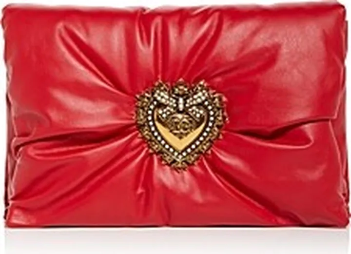 Dolce & Gabbana Medium Calfskin Devotion Soft Bag