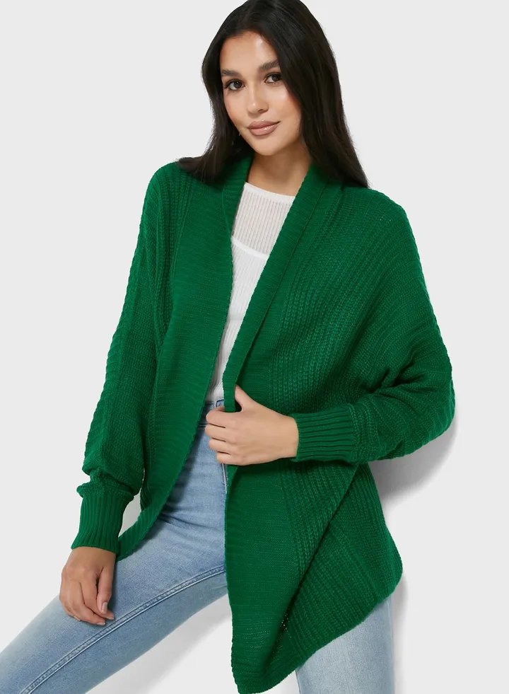 Balloon Sleeve Cardigan