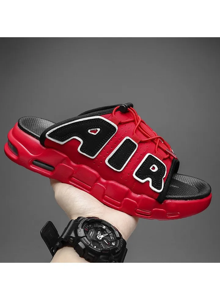 New Men's Casual Outwear Beach Air Cushion Slippers