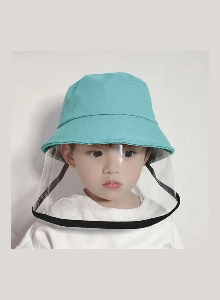 Face Cover Dustproof Outdoor Hats Blue