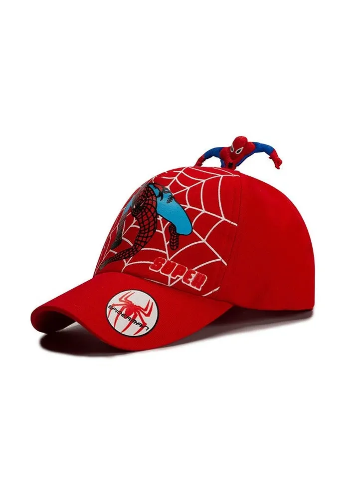 Children's cap, boy's Spider-Man baseball cap, baby's cartoon cap
