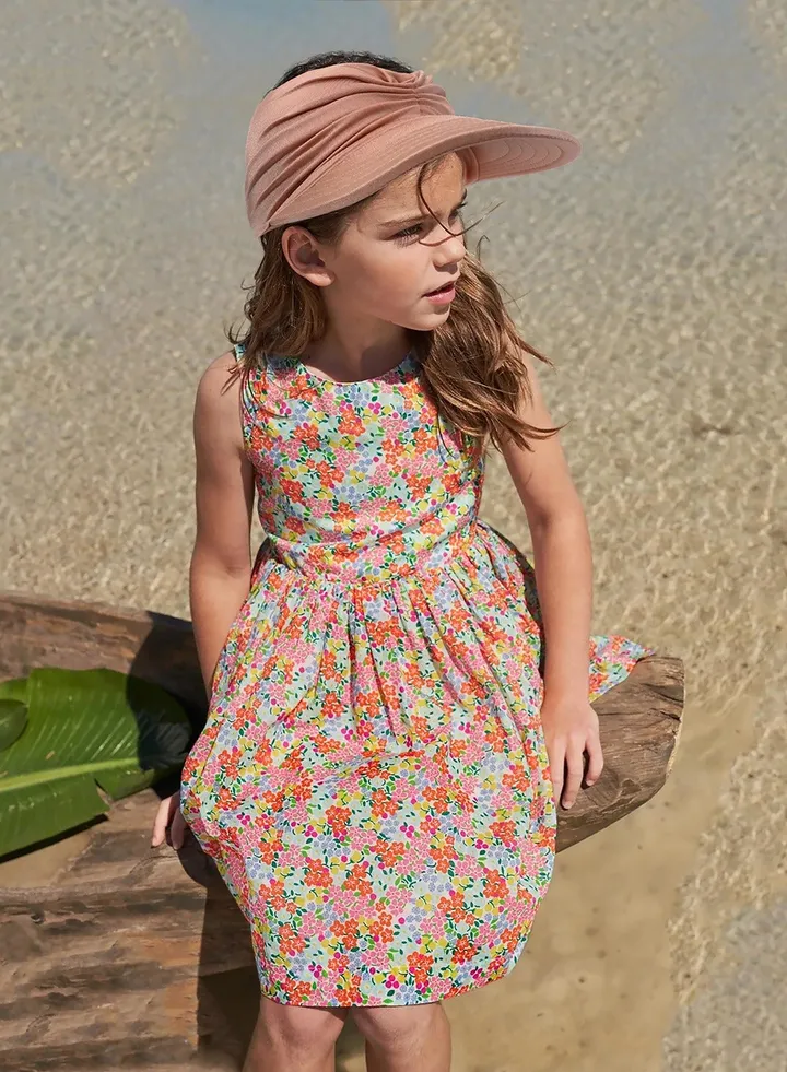 Sunshade Hats For Male And Female Babies Brown