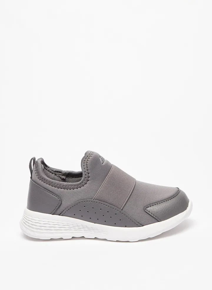 Boys Paneled Slip On Sports Shoes