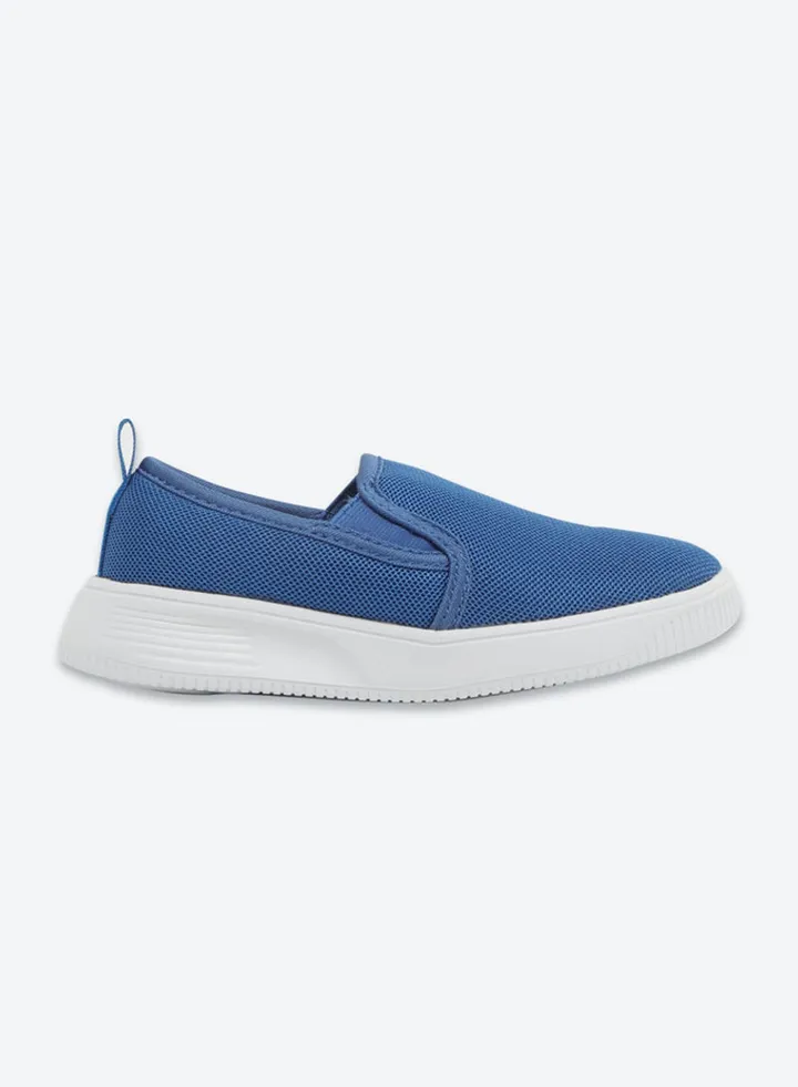 Infant Boys Mesh Slip Ons Blue