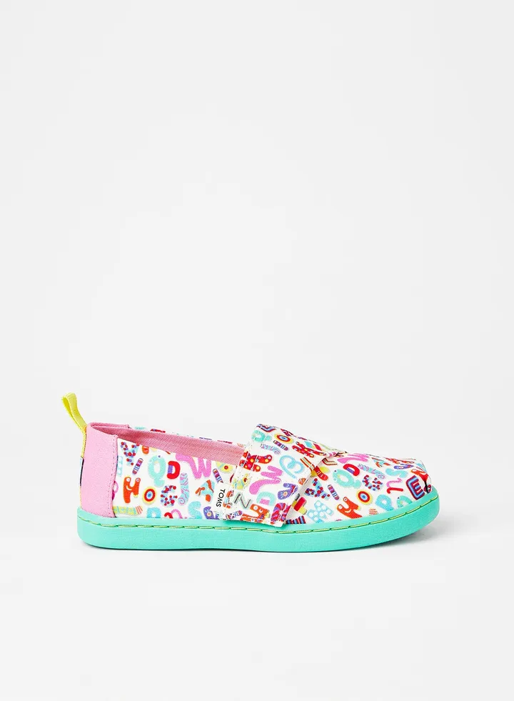Baby/Kids Alphabet Slip-Ons Multicolour