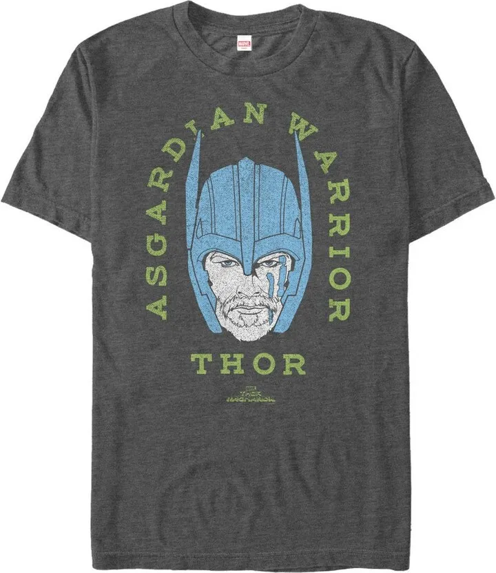 Men's Marvel Thor: Ragnarok Asgardian Warrior T-Shirt - Charcoal Heather - 4X Large