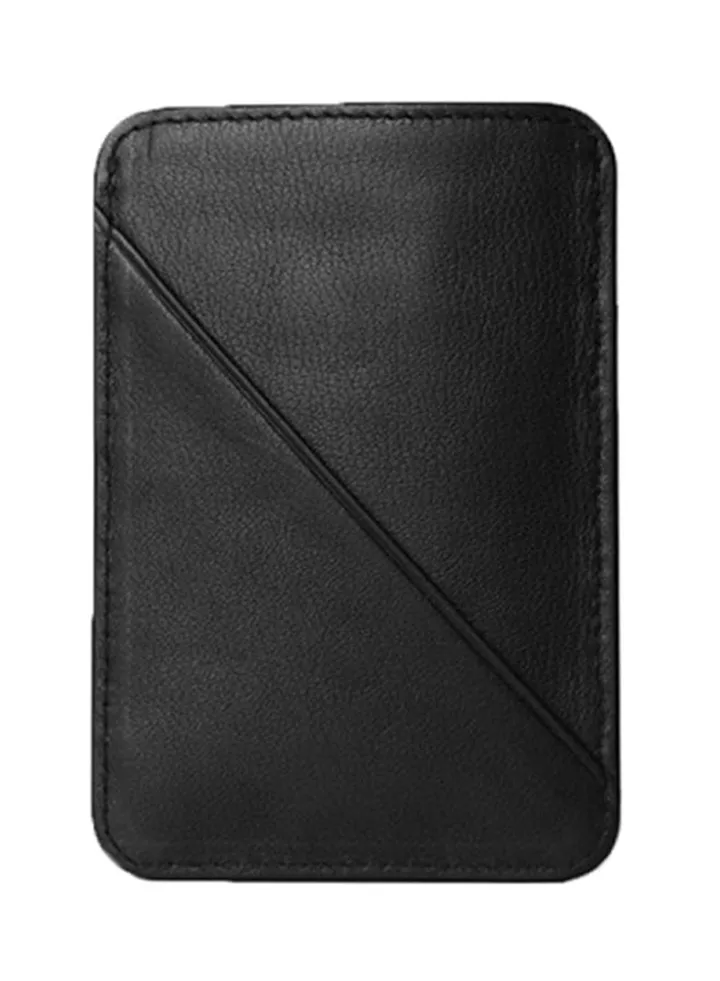Leather Card Holder Black