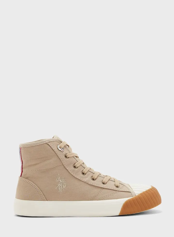 Lace Up Low Top Sneakers