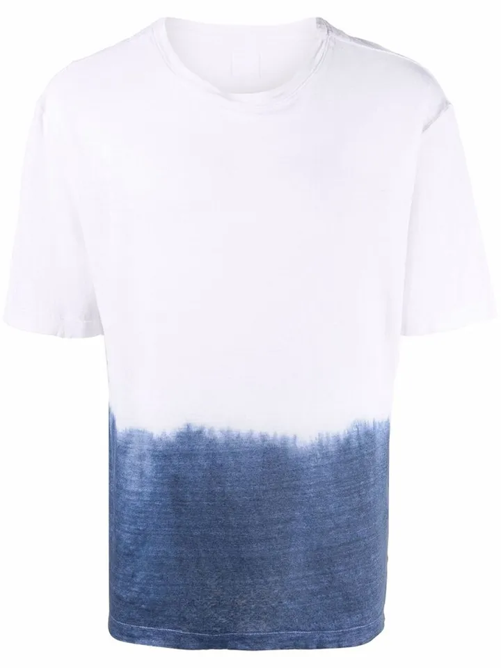 tie-dye linen T-shirt