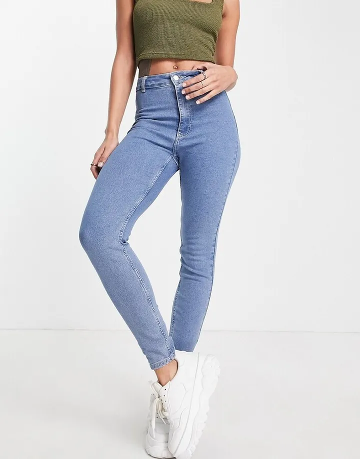 Bershka jegging in light blue