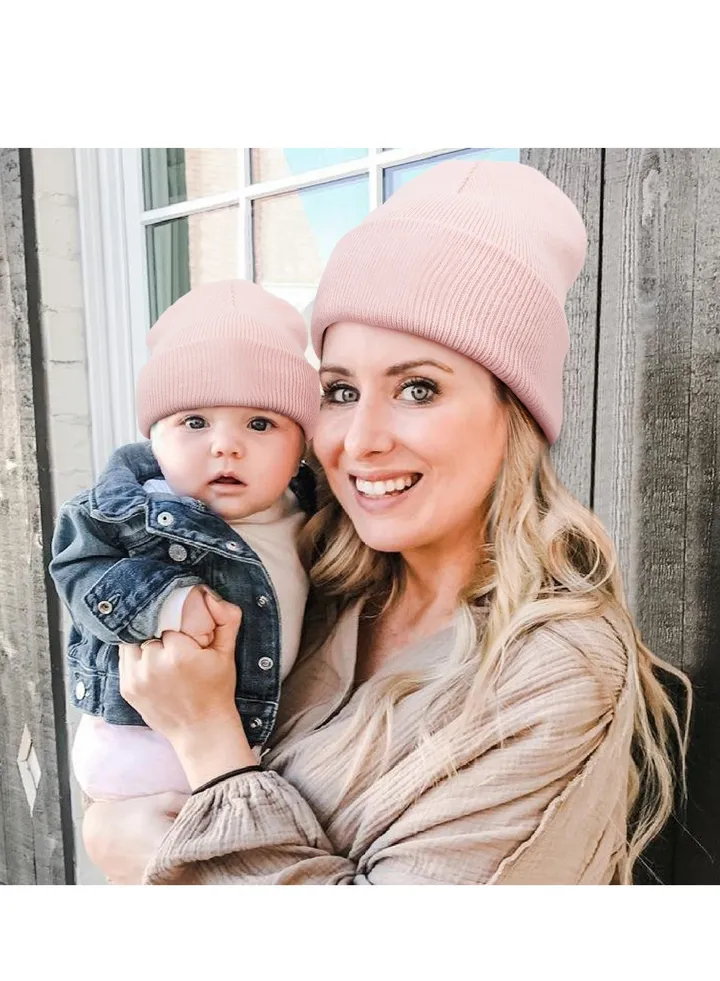 Autumn Winter Parent Child Knitted Hat