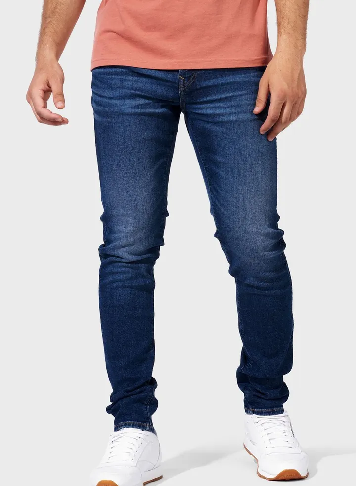 Rinse Wash Slim Fit Jeans
