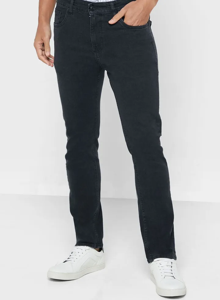 Slim Fit Five Pocket Jean