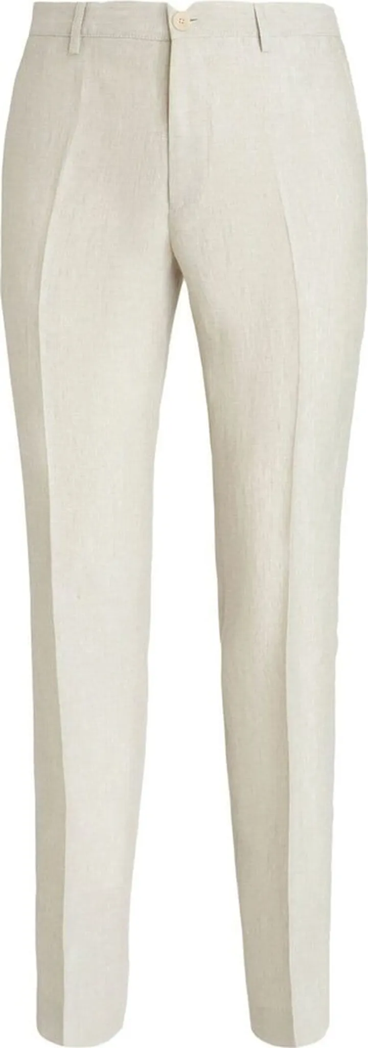 Straight-Leg Cut Trousers