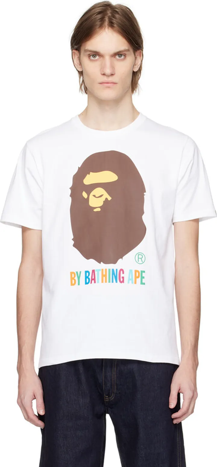 BAPE White Colors T-Shirt
