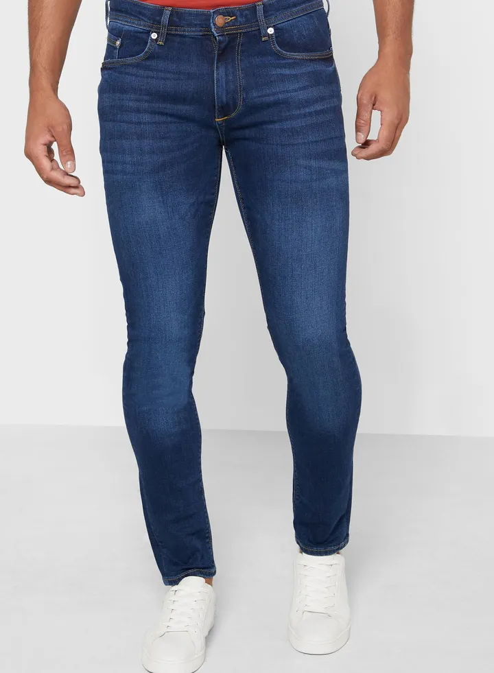 Dark Wash Skinny Fit Jeans