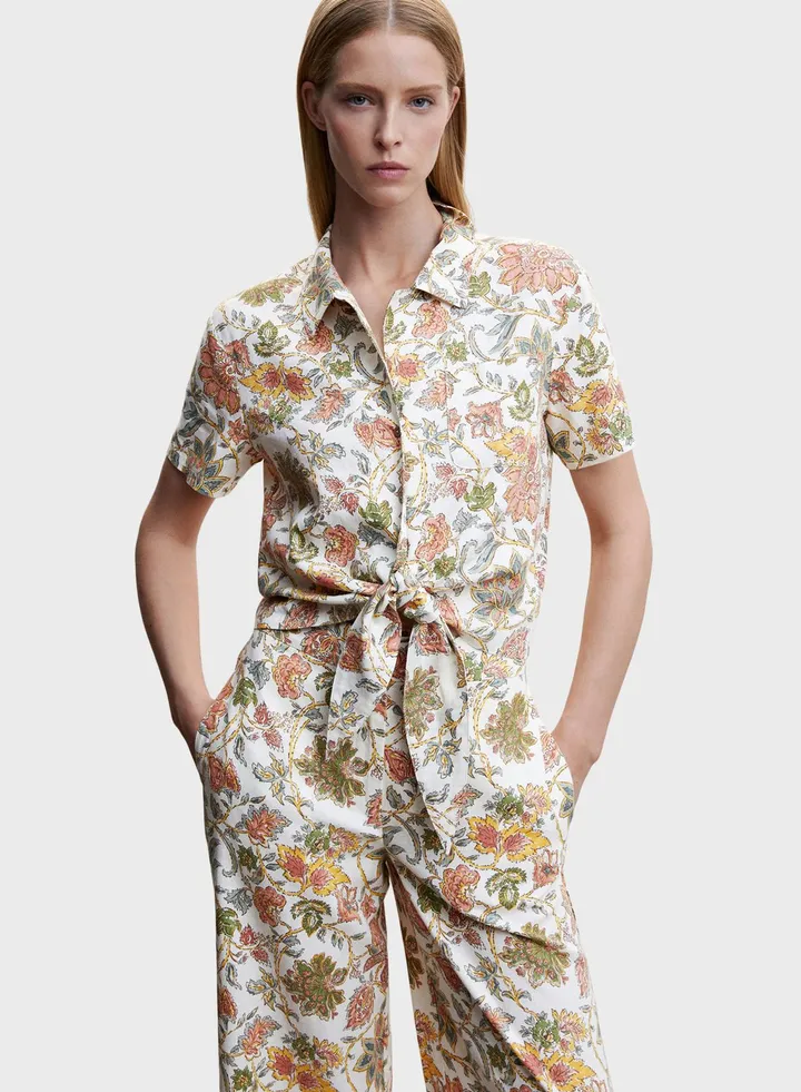 Floral Print Shirt