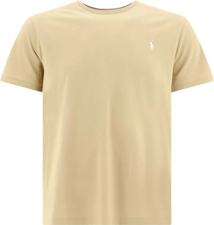 Polo Ralph Lauren Logo Embroidered Round Neck T-Shirt