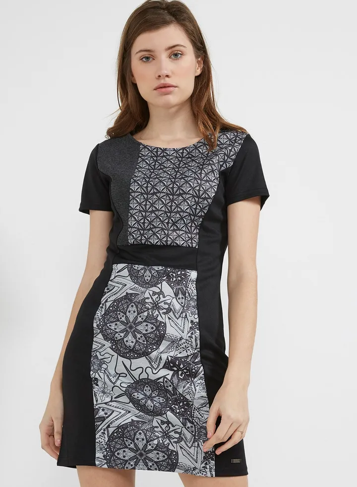 Clara Sheath Dress Black