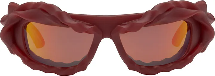 Ottolinger Burgundy Twisted Sunglasses