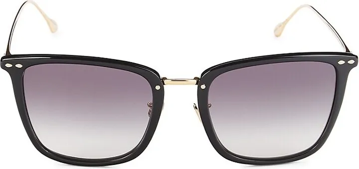 55MM Square Sunglasses