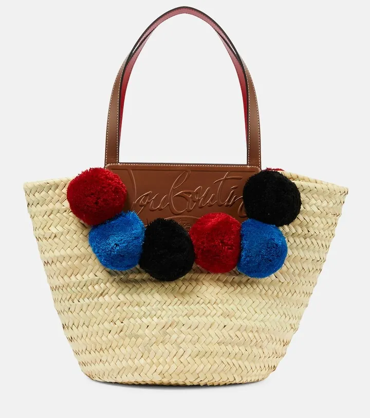 Loubishore embellished basket bag