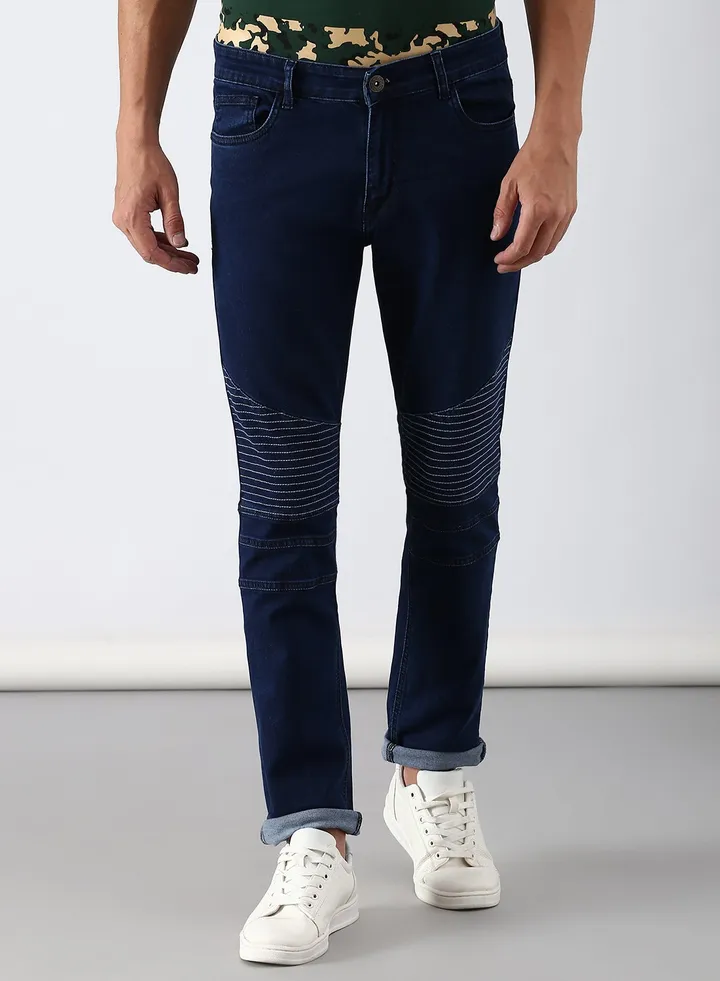 Slim Fit Jeans Dark Wash1