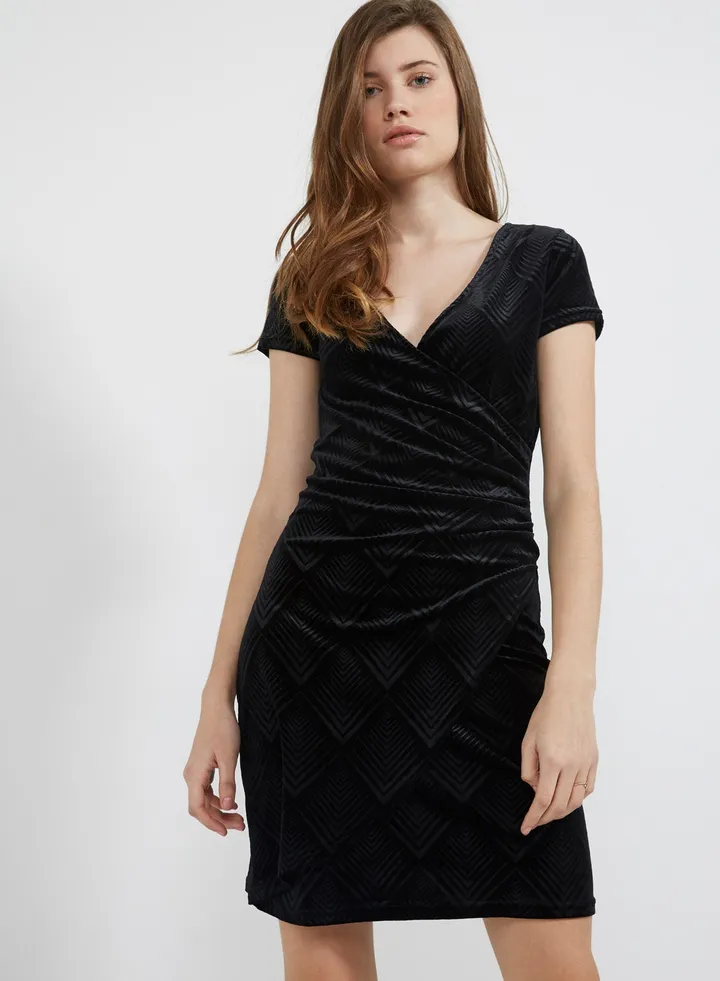 Avelina Bodycon Dress Black