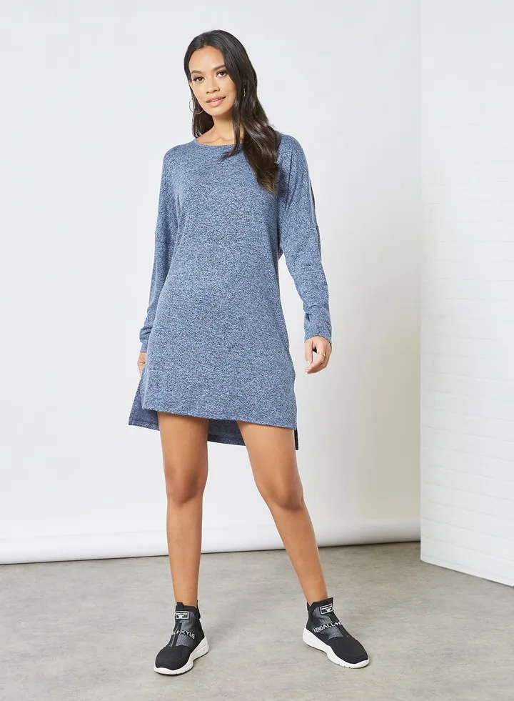 Casual Stylish Dress Blue