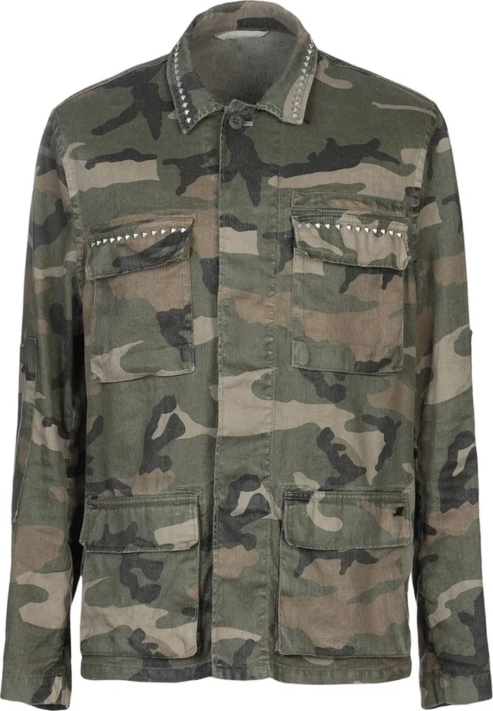 Denim Outerwear Military Green