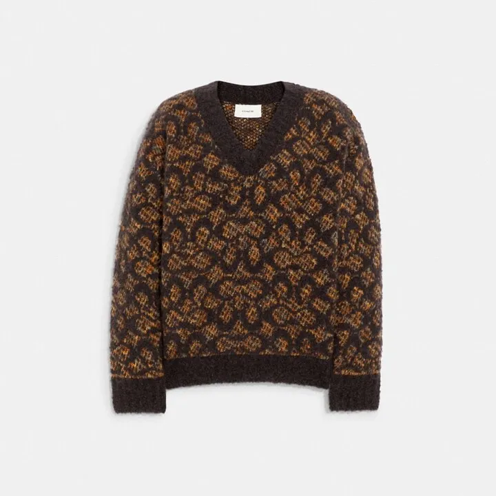 Signature V Neck Sweater