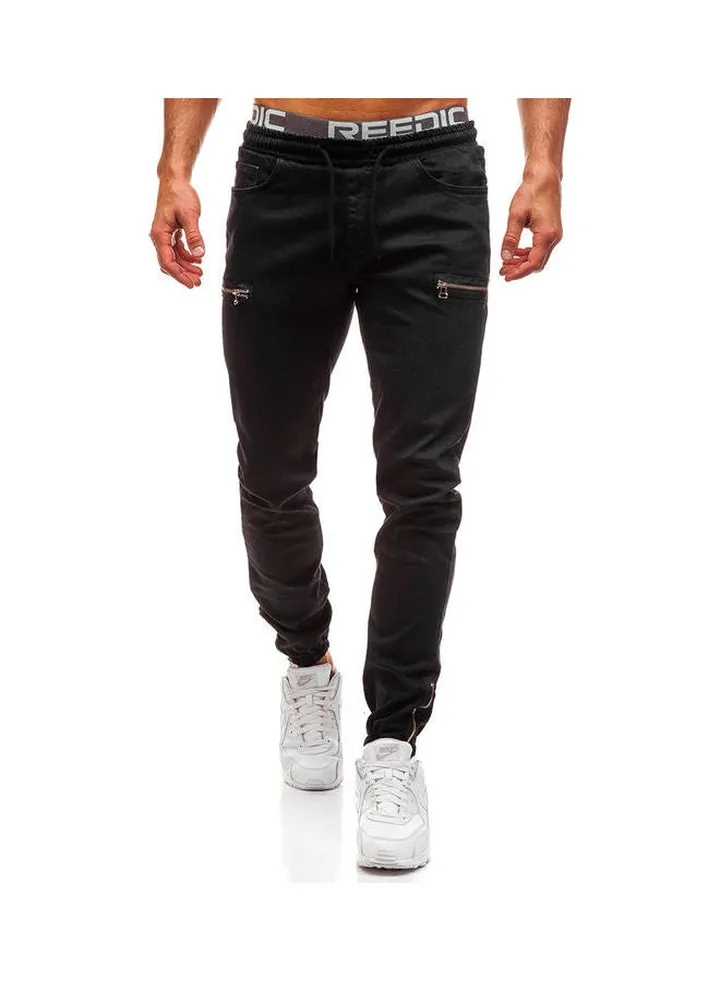 Casual Loose Jogger Black
