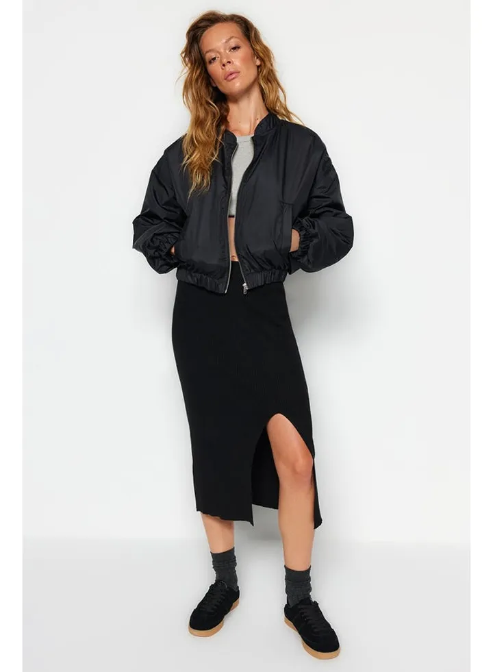 Skirt - Black - Midi