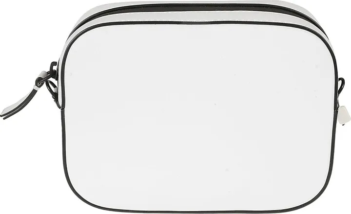 Top Zip Logo Shoulder Bag