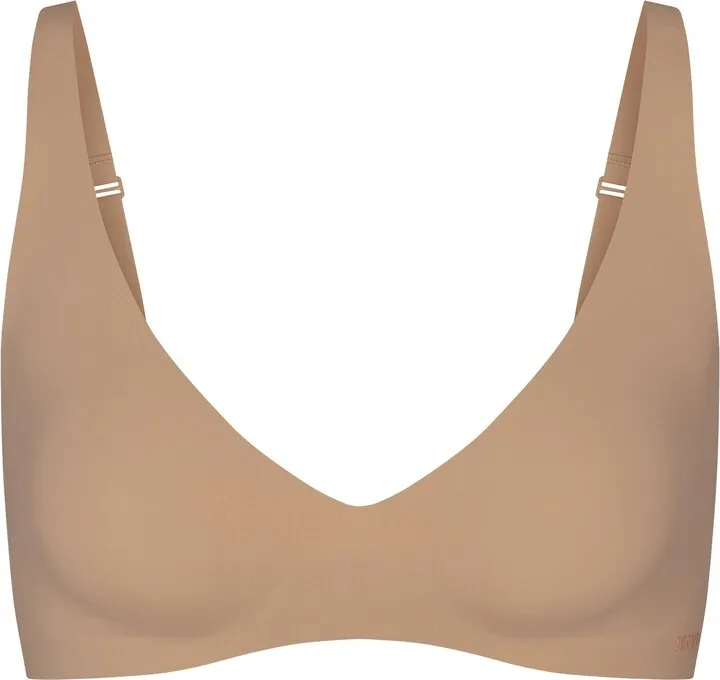 Naked Plunge Bra | Clay