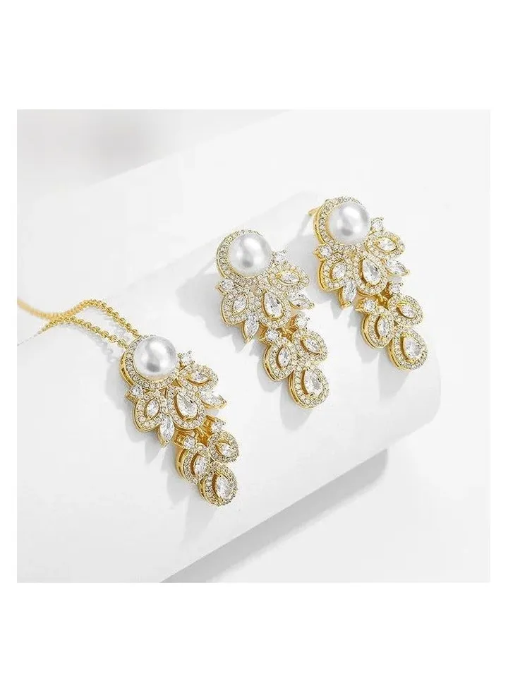 Pearl necklace set