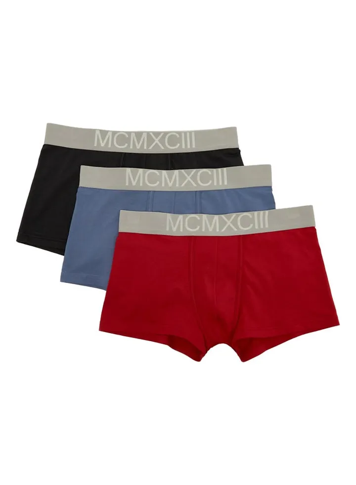 Pack of 3 Multicolor Underwear