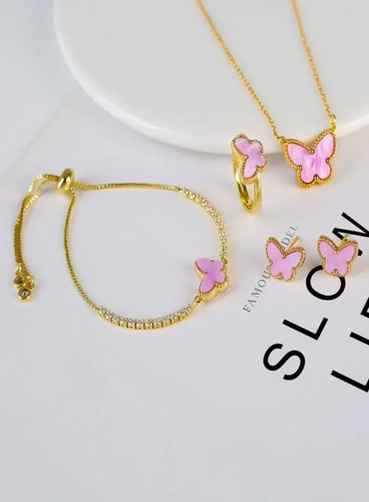 Butterfly pink collection