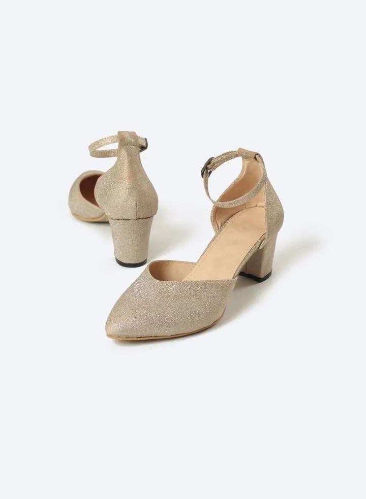 Sandal Heels Shimmer Soiree